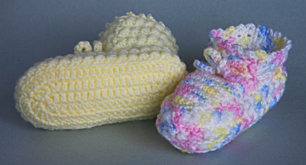 Free Crochet Bootee/Bootie Pattern